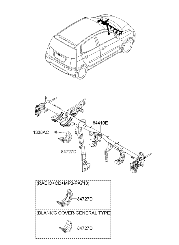 PANEL - REAR DOOR