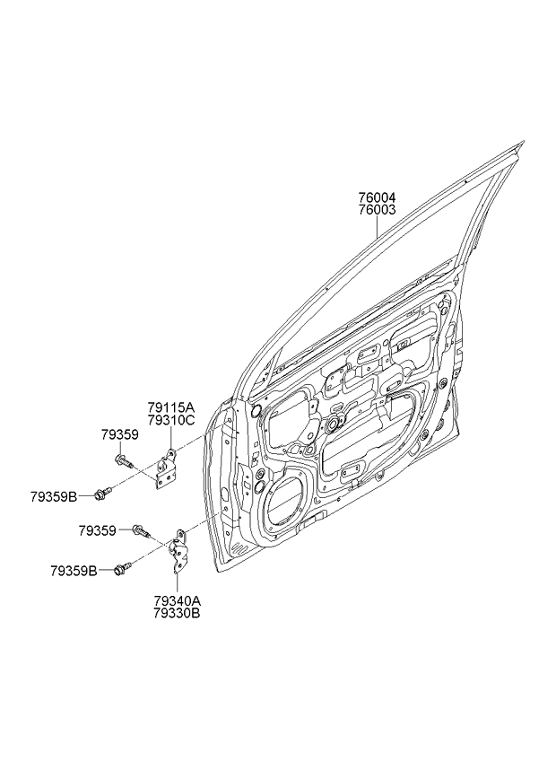 PANEL - REAR DOOR