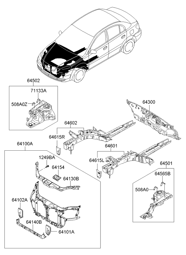 PANEL - REAR DOOR