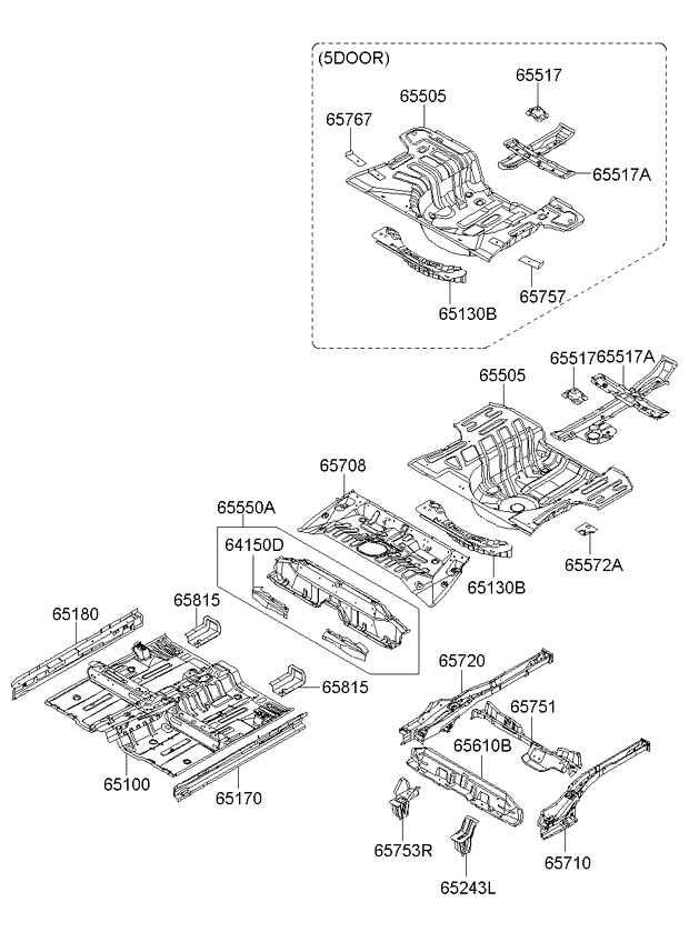 PANEL - REAR DOOR