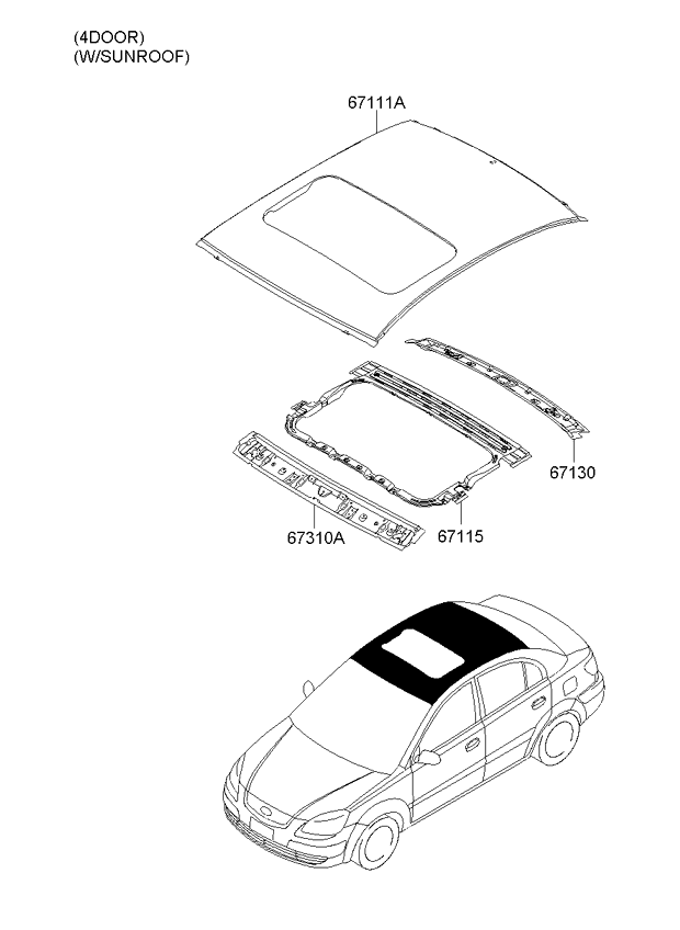 PANEL - REAR DOOR