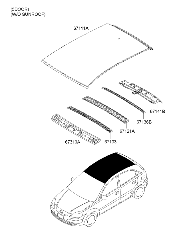 PANEL - REAR DOOR