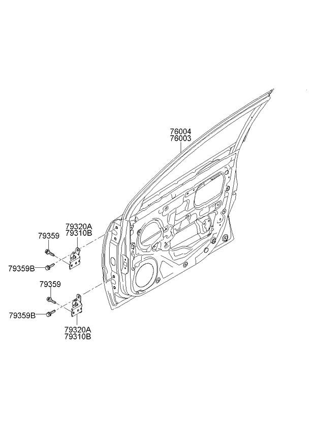 PANEL - REAR DOOR