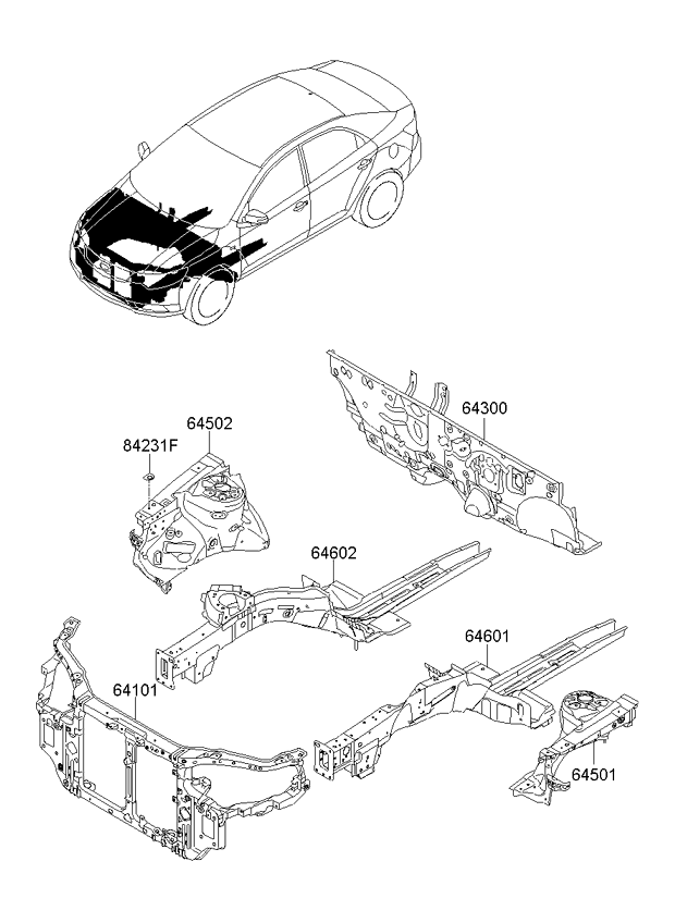 PANEL - REAR DOOR