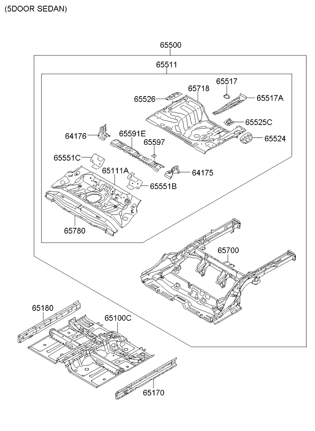 PANEL - REAR DOOR