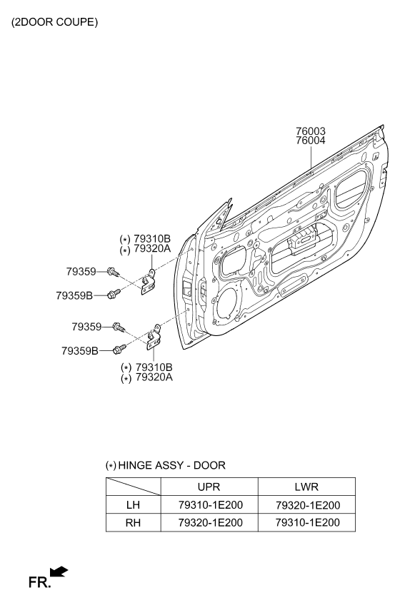 PANEL - REAR DOOR