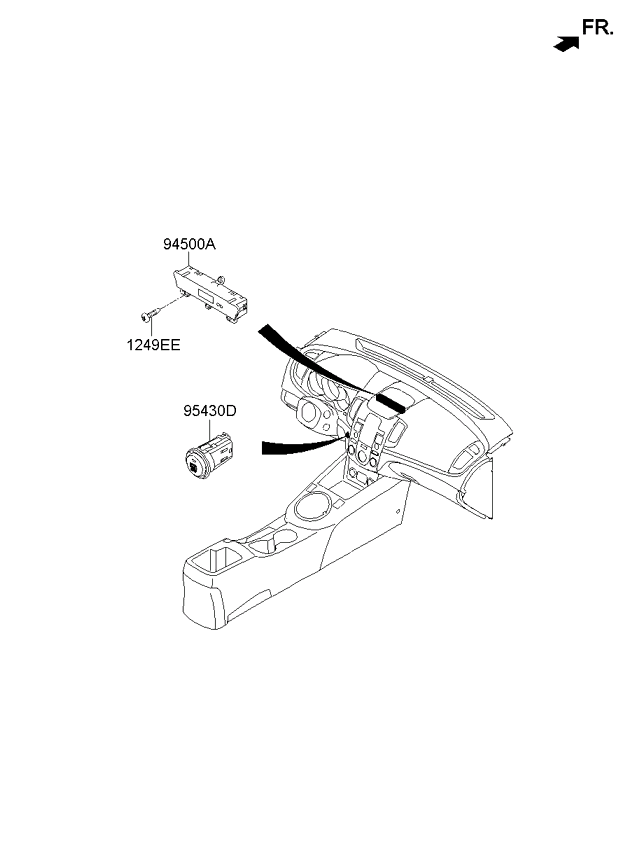 A/C SYSTEM - COOLER LINE, FRONT