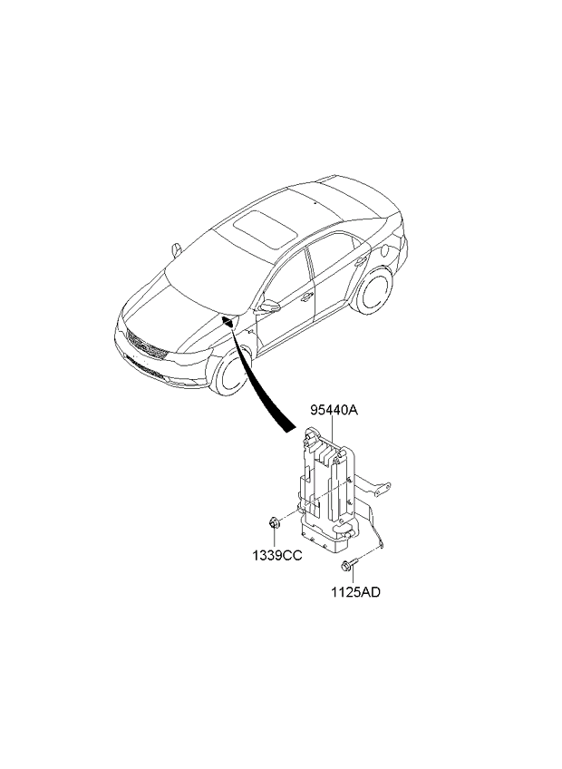 A/C SYSTEM - COOLER LINE, FRONT