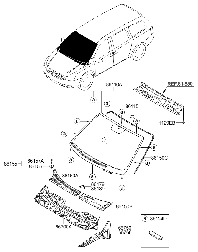 HARDWARE - REAR SEAT