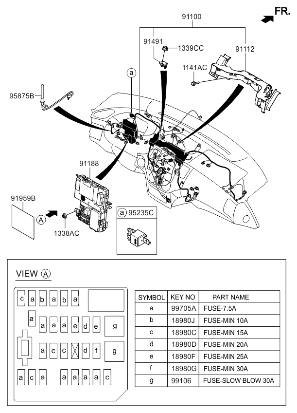 A/C SYSTEM - COOLER LINE, REAR