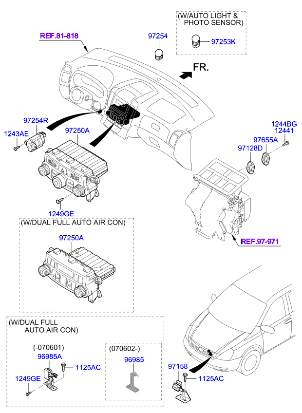 A/C SYSTEM - COOLER LINE, REAR