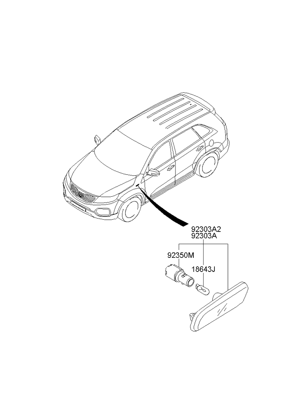 A/C SYSTEM - COOLER LINE, REAR