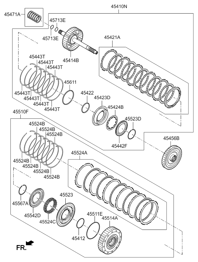 DRIVE SHAFT ASSY - REAR