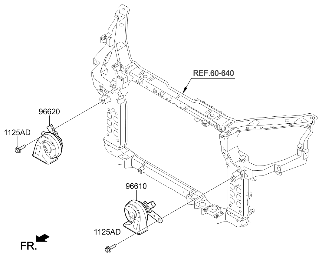 A/C SYSTEM - COOLER LINE, REAR