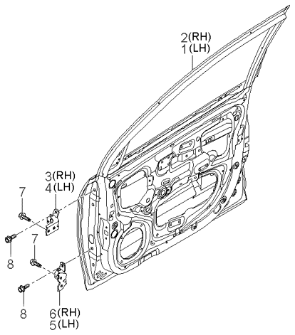 PANEL - REAR DOOR