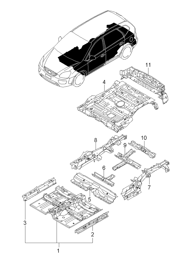 TAILGATE PANEL & LOCKING SYSTEM