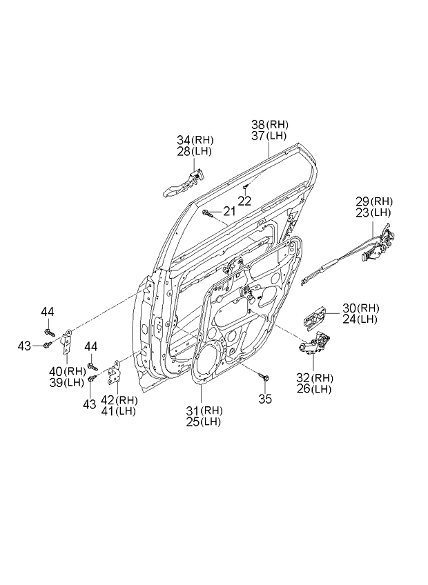 TAILGATE PANEL & LOCKING SYSTEM