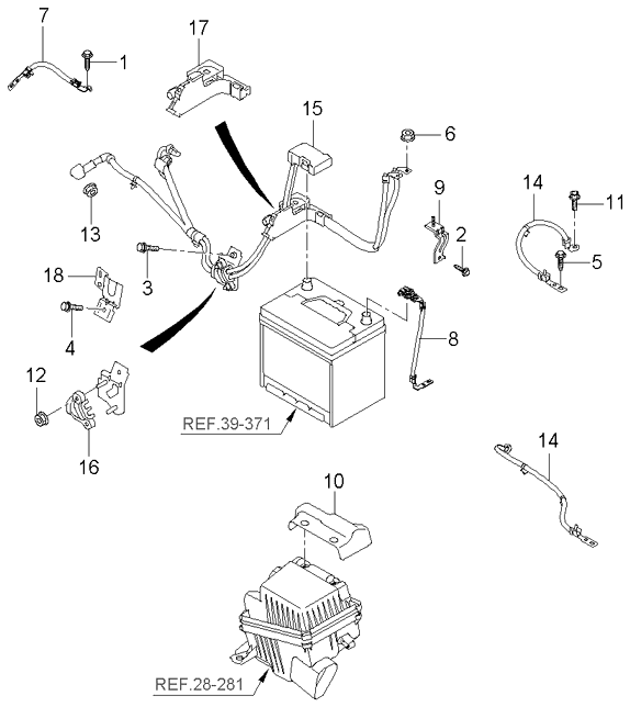 A/C SYSTEM - COOLER LINE, FRONT