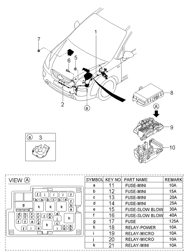 A/C SYSTEM - COOLER LINE, FRONT