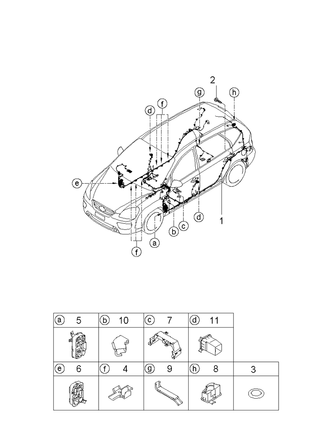 A/C SYSTEM - COOLER LINE, FRONT