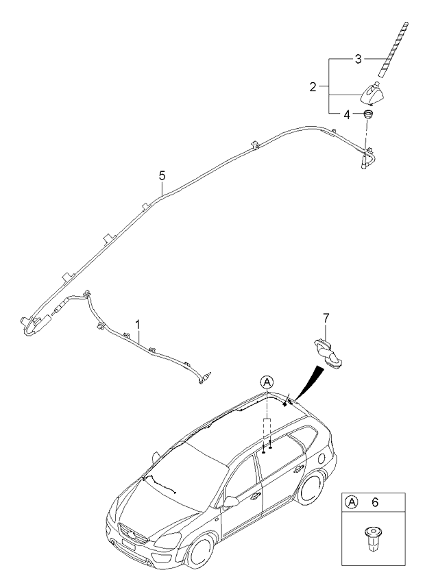 A/C SYSTEM - COOLER LINE, FRONT