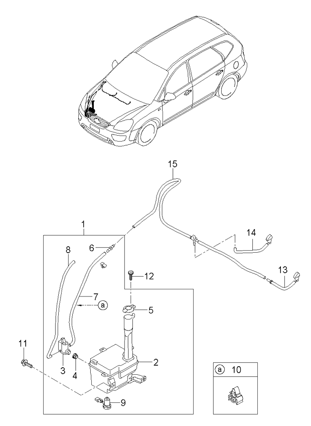 A/C SYSTEM - COOLER LINE, FRONT