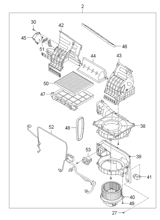 A/C SYSTEM - COOLER LINE, FRONT