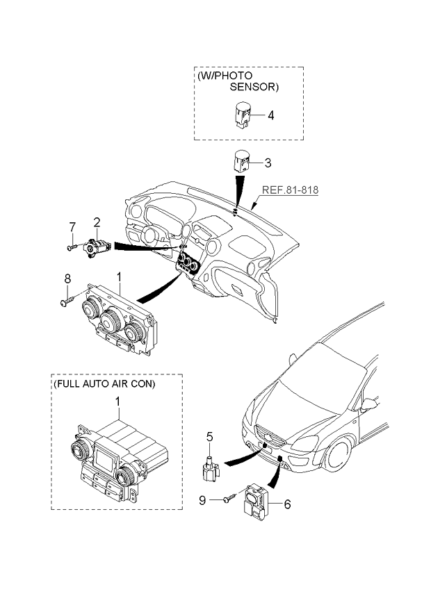 A/C SYSTEM - COOLER LINE, FRONT