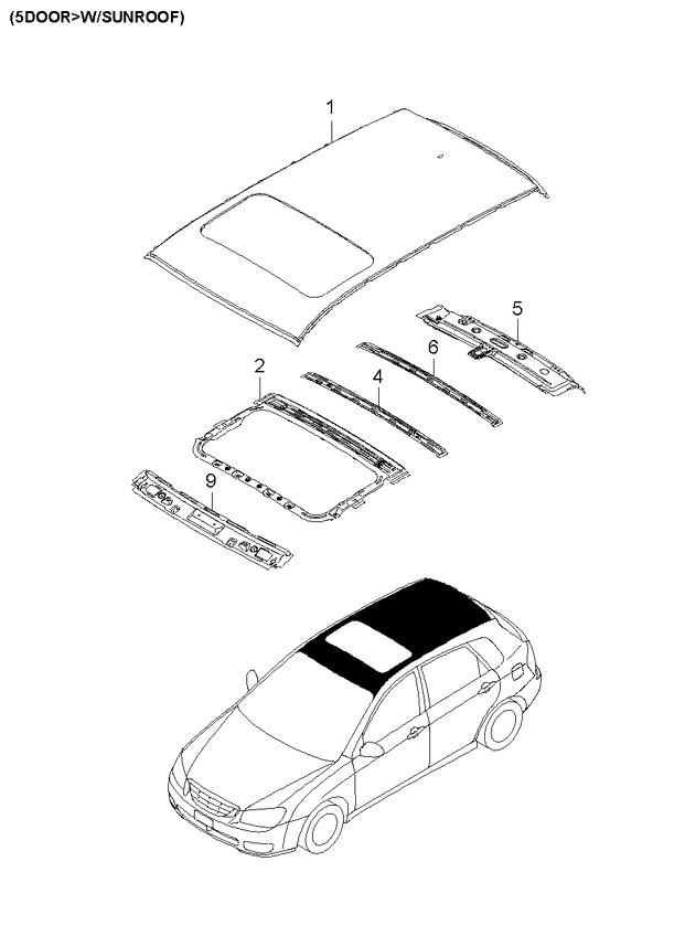 PANEL - REAR DOOR