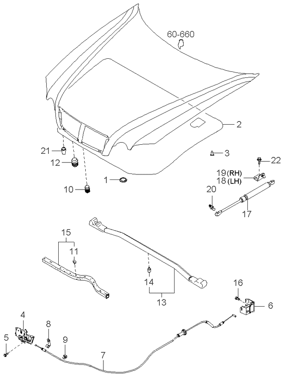 REAR SEAT BELT (-020901)