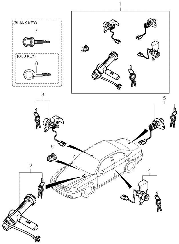 REAR SEAT BELT (-020901)