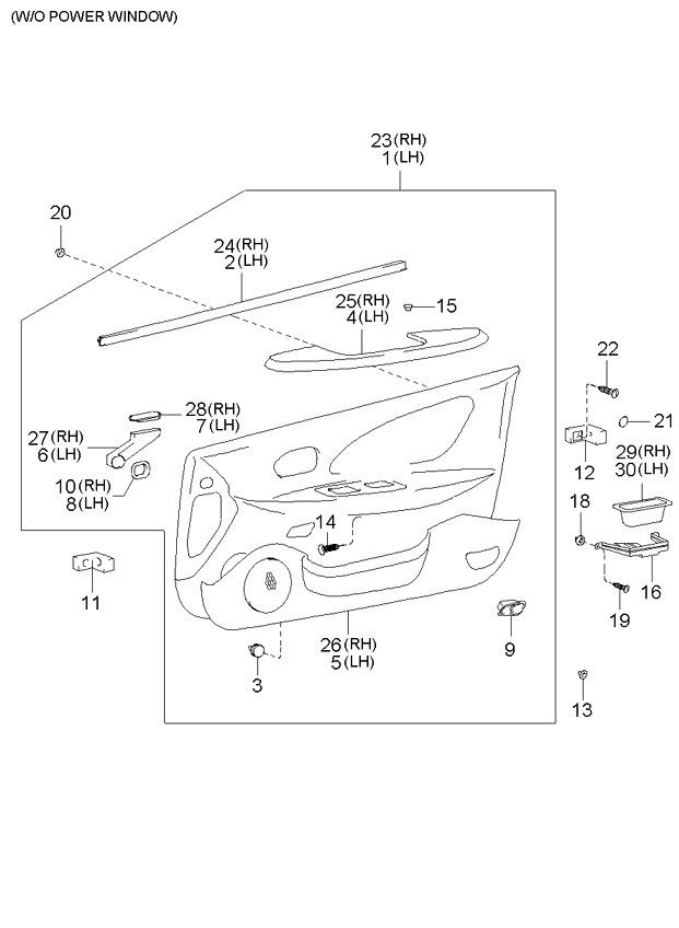 REAR SEAT BELT (-020901)