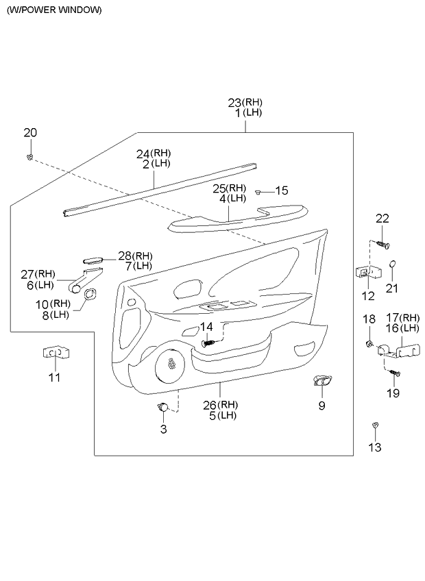 REAR SEAT BELT (-020901)