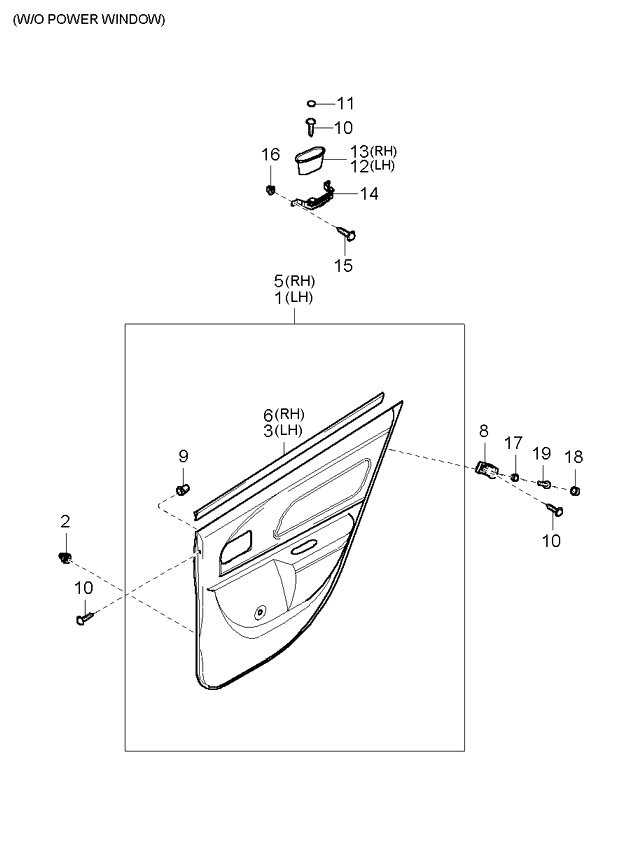 REAR SEAT BELT (-020901)