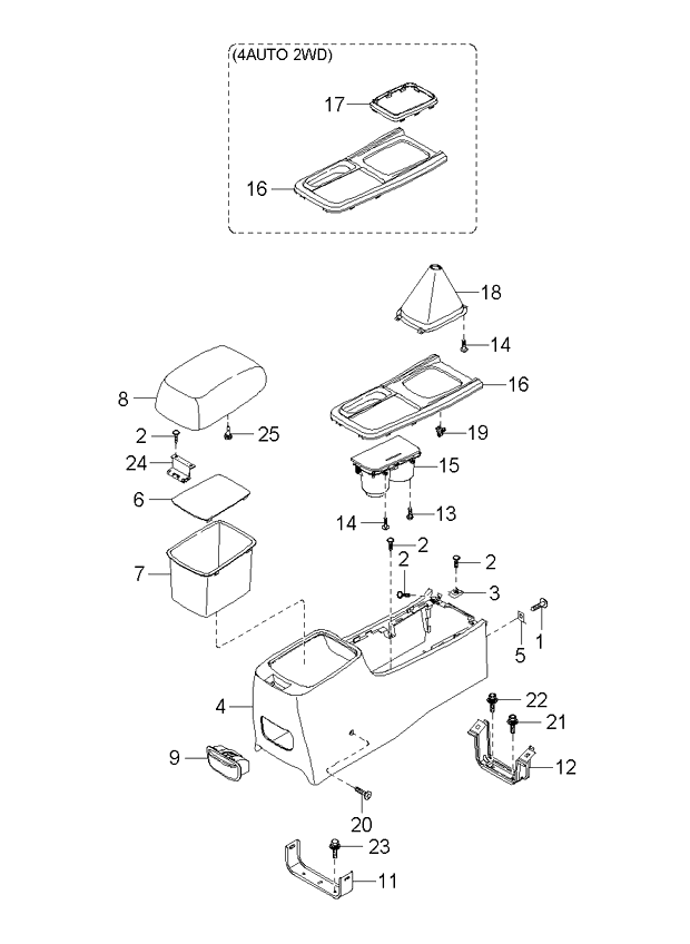 REAR SEAT BELT (-020901)