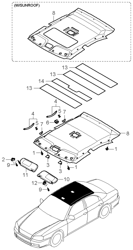 REAR SEAT BELT (-020901)