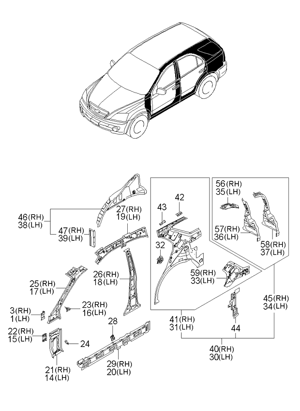 PANEL - REAR DOOR