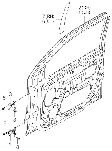 PANEL - REAR DOOR