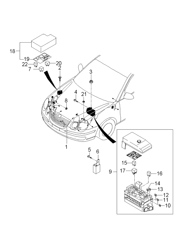 A/C SYSTEM - COOLER LINE, FRONT