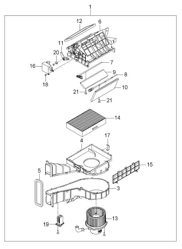 A/C SYSTEM - COOLER LINE, FRONT