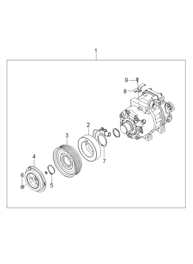 A/C SYSTEM - COOLER LINE, FRONT