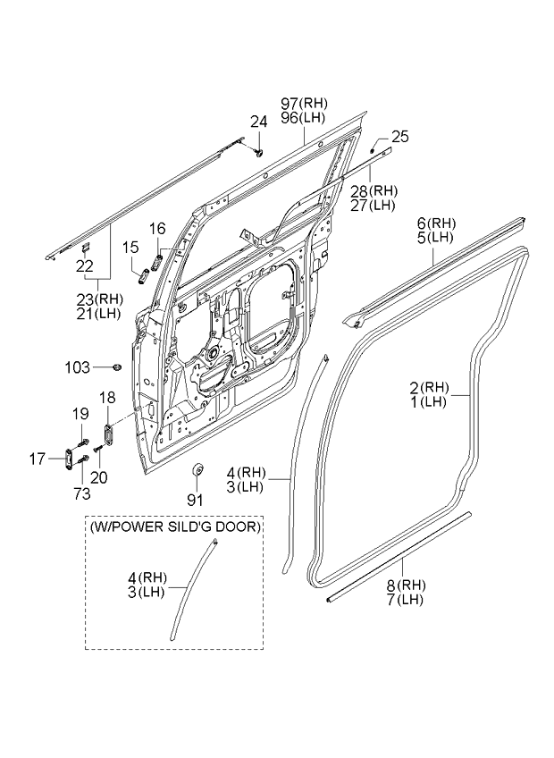 PANEL - TAILGATE & LOCKING SYSTEM - TAILGATE