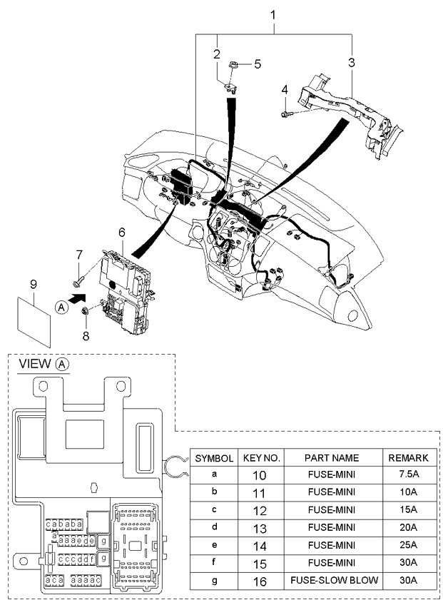 A/C SYSTEM - COOLER LINE, REAR