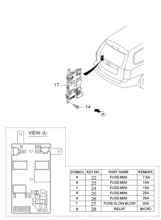 A/C SYSTEM - COOLER LINE, REAR