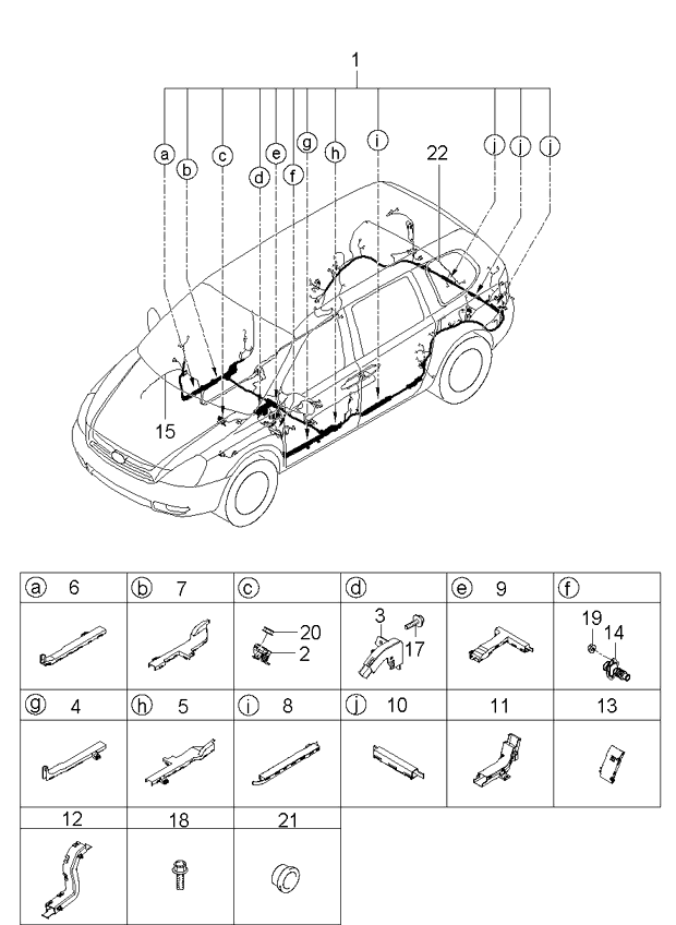 A/C SYSTEM - COOLER LINE, REAR