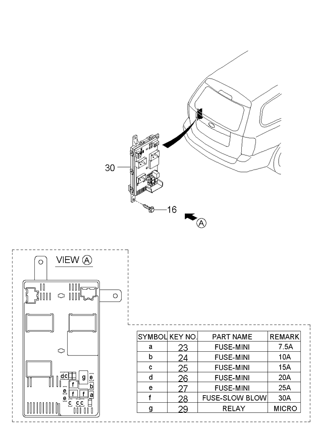 A/C SYSTEM - COOLER LINE, REAR