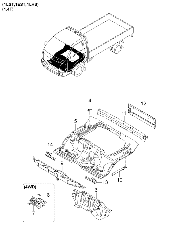 PANEL - REAR DOOR