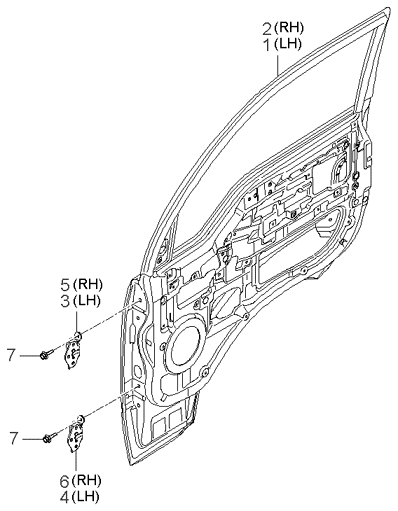 PANEL - REAR DOOR