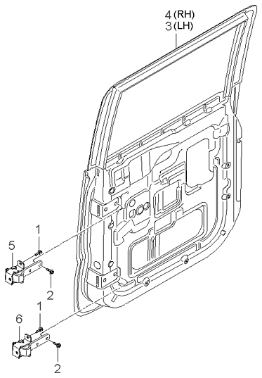 PANEL - REAR DOOR