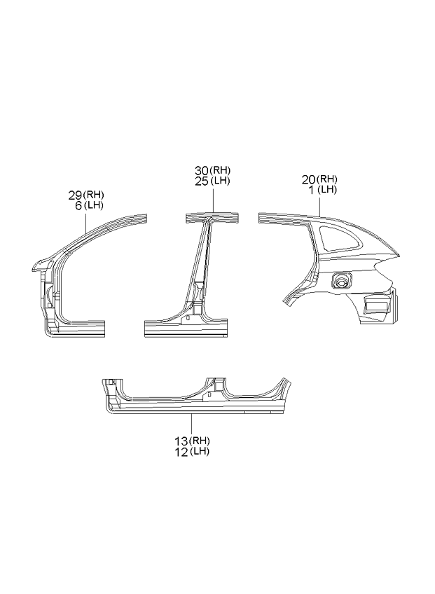 REAR DOORS (BODY)